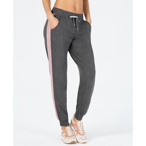 Ideology Womens Velour Stripe Joggers Size S